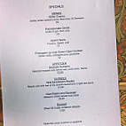 Giovanni's Inn menu