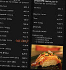 Sushi Couronne menu