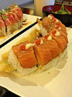 Orange Roll And Sushi food