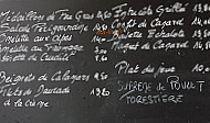 Le Relais 24 menu