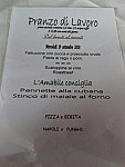 Amabile menu