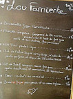 Lou Farniente menu