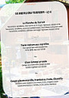 Le Galeta menu