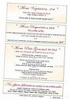 Le Saint Nicolas menu