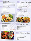 Bangkok Oishi menu