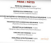 Casarella menu