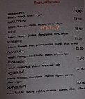 La Barricade menu