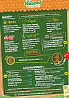 Velicious Burger menu