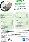 Le Chat Botté menu