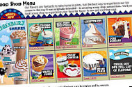 Ben Jerry's menu