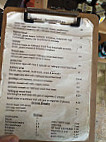 Yallingup General Store And Cafe menu