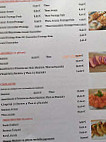 Nayadora Sushis menu