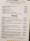 La Gazelle d'or menu