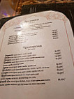 La Gazelle d'or menu