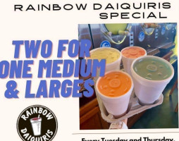 Rainbow Daiquiris food