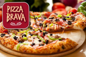 Pizza Brava food