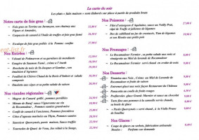 Du Chateau Et Relais Amadourien menu