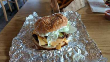 Five Guys Burgers Fries food