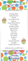 Sunshine Cupcakes menu