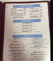 Jimbo's menu