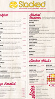 Stacked Pancake & Breakfast House menu