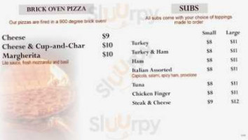 Homestretch Grill menu