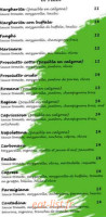 Casa Italia menu