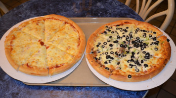 Mata’s Greek Pizza Grinders food