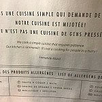 Le Samovar menu