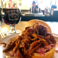 Alpha Brewing Company food