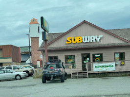 Subway outside