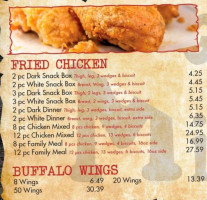 Gold Mine General Store Grill menu