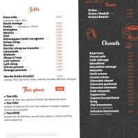 Le Rabelais menu