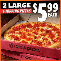 Cicis Pizza inside