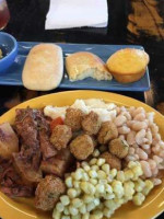 Log Cabin Tea Co Farmhouse Dining food