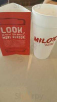 Milo's Hamburgers food