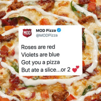 MOD Pizza food