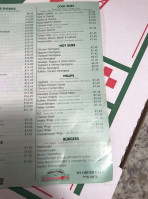 Guido's Pizza Parlor menu