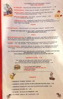 Captain's Table menu