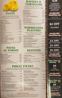 C C Pizza menu