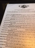 Champs Sports Bar and Grill menu