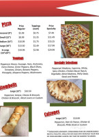 Rocky's Pizza And Grill menu