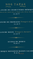 Le Grand Café menu