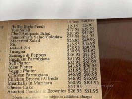 Village Pizzeria Deli menu