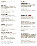 Kasira Fine Thai Cuisine menu