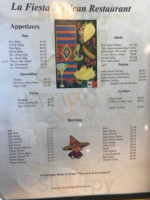 La Fiesta Express menu