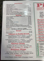 Demarcos Route 5 Pizza menu