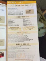 Harrison House Diner menu