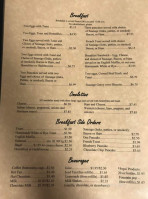 Carriage Inn menu