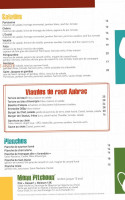 L'Oustal menu